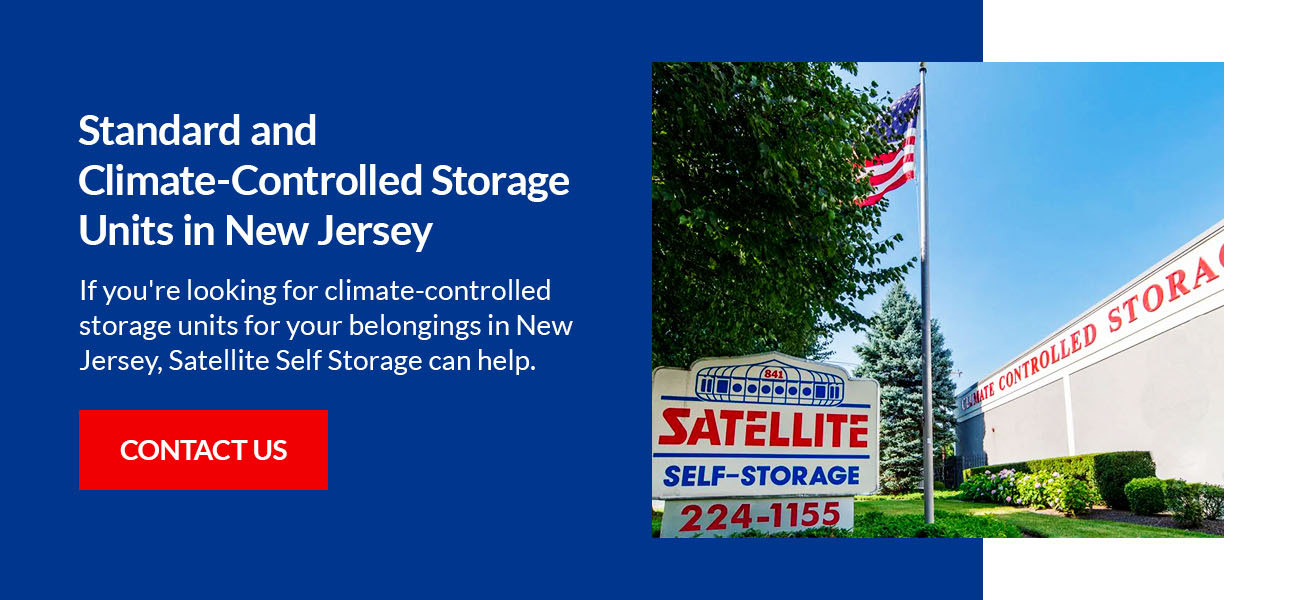 Standard and Climate-Controlled Storage Units in New Jersey