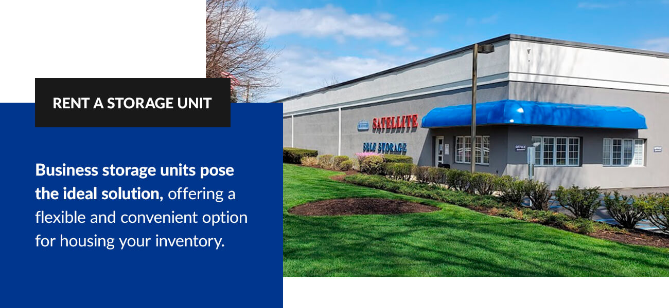 Storing Your Small Business Inventory Business Storage