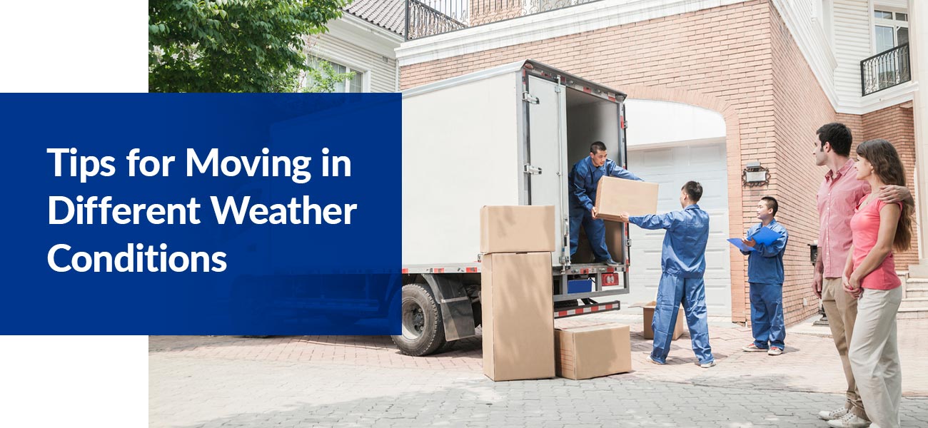 tips for moving in different weather conditions